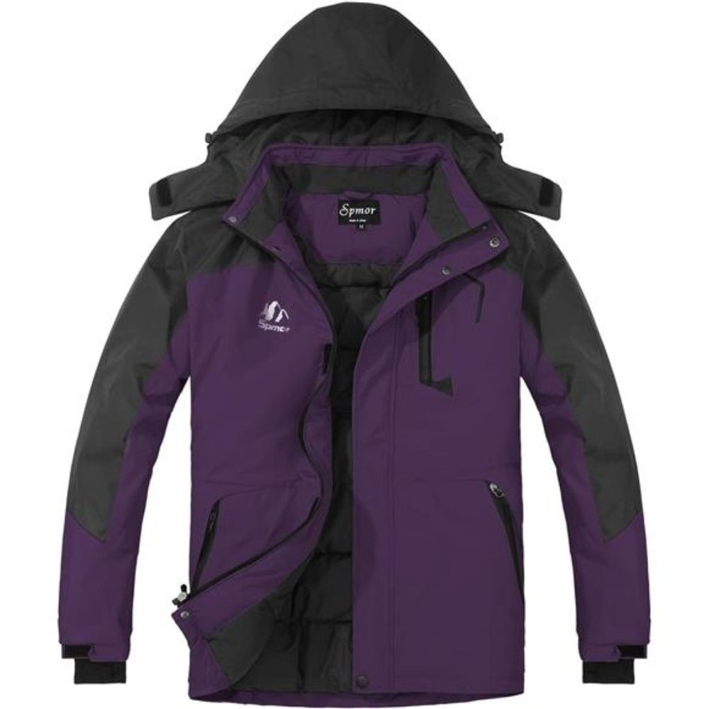 Waterproof Ski Jacket Hooded Snowboard Coat Warm Winter Snow Jackets For Women